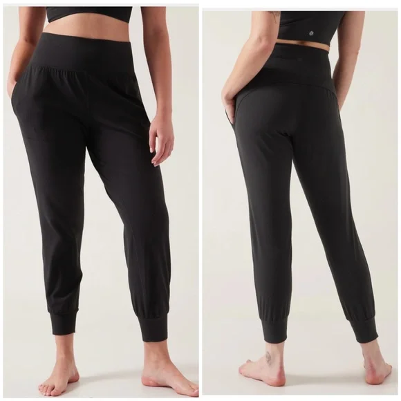 Athleta Pants Jumpsuits Athleta Salutation Joggers Black